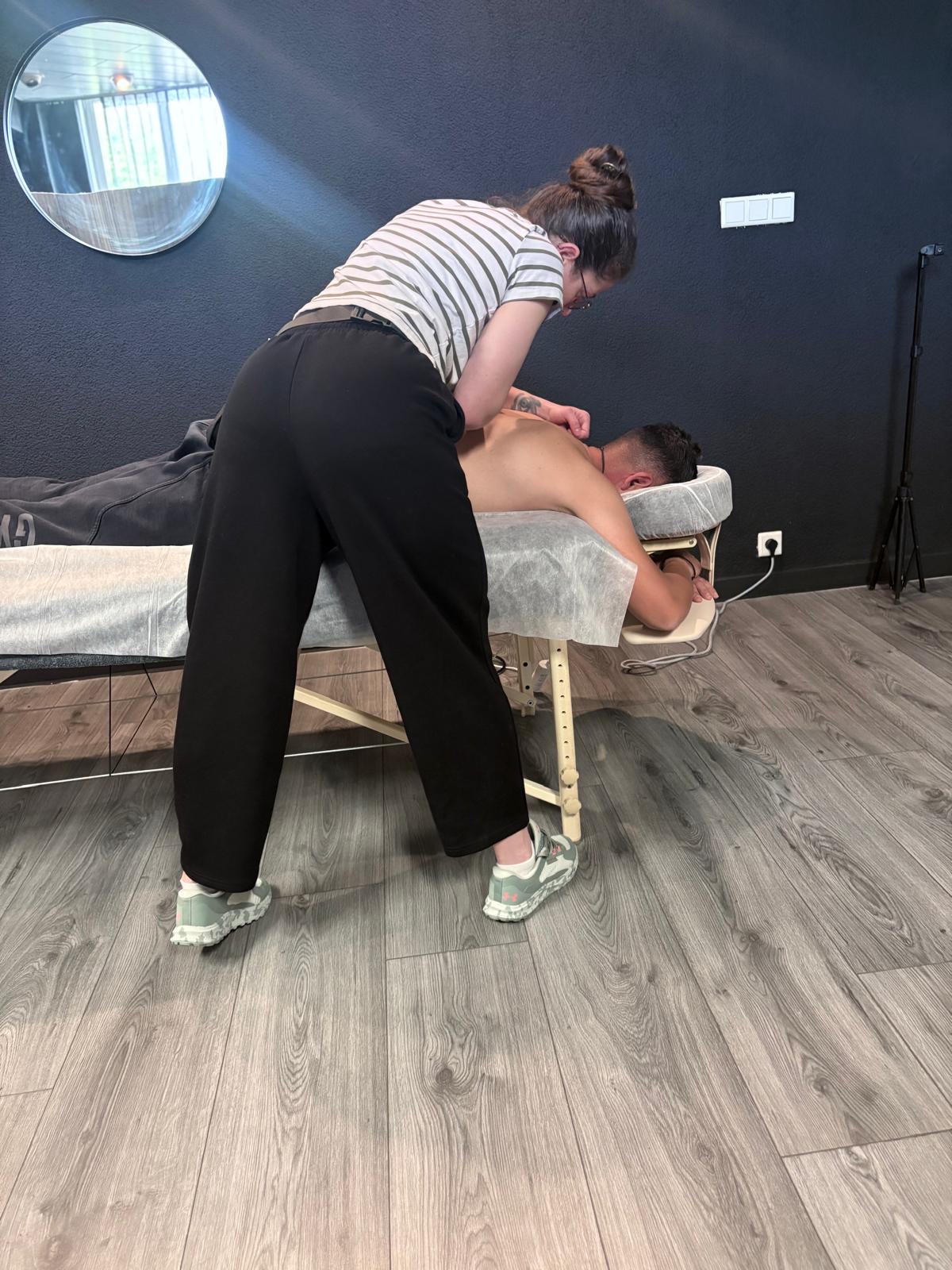 Massage treatment at Noctua Massage